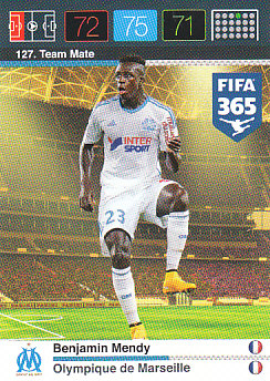 Benjamin Mendy Olympique Marseille 2015 FIFA 365 #127